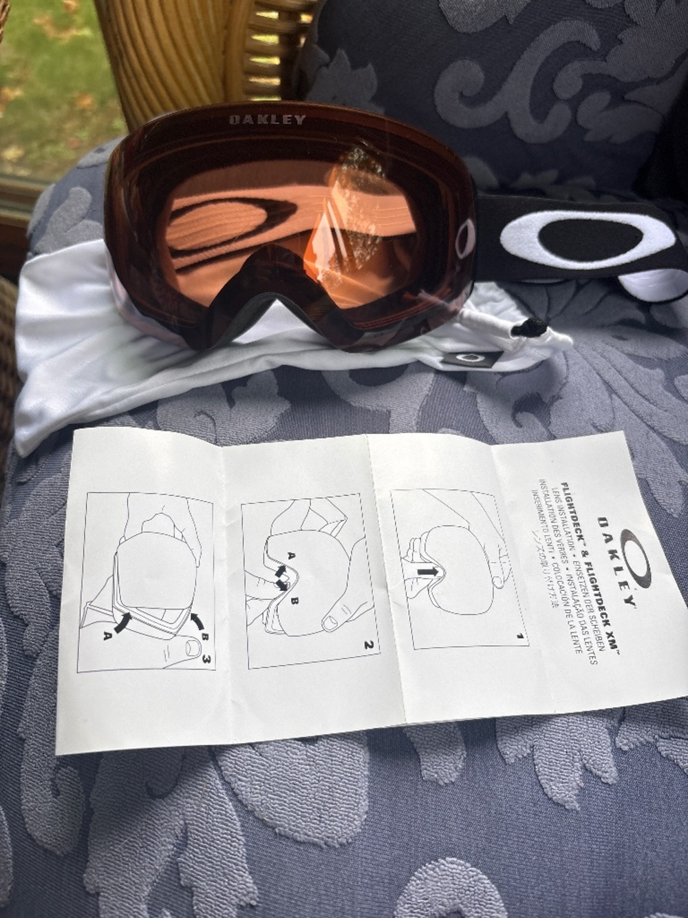 Oakley Flightdeck goggles